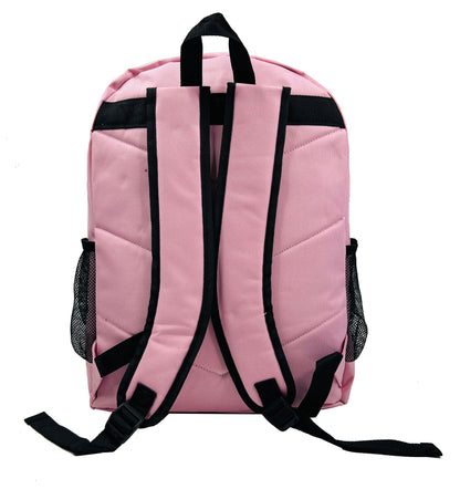 - 24 PACKS | $8.33 PER PACK || Wholesale Case Lot: 24pcs Classic College School Backpack Fits 15.6" Laptop