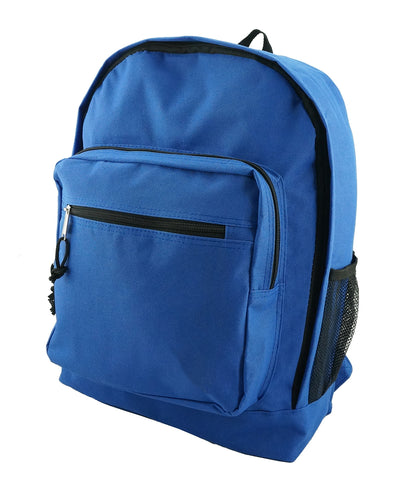 - 24 PACKS | $8.33 PER PACK || Wholesale Case Lot: 24pcs Classic College School Backpack Fits 15.6" Laptop