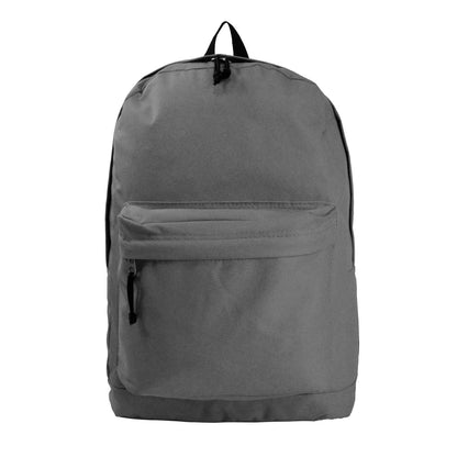 - 36 PCS | $5.55~$5.71 PER PACK ||  Case Lot:  36pc / 24pcs Simple and Classic 18" School Backpack - Basic Book Bag Design