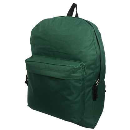 - 40 PACKS | $4.99 PER PACK ||    Case Lot: 40pcs Classic Backpack Wholesale 16 inch Basic Bookbag Bulk School Book Bags 40pcs Lot