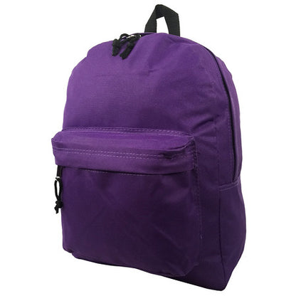 - 40 PACKS | $4.99 PER PACK ||    Case Lot: 40pcs Classic Backpack Wholesale 16 inch Basic Bookbag Bulk School Book Bags 40pcs Lot