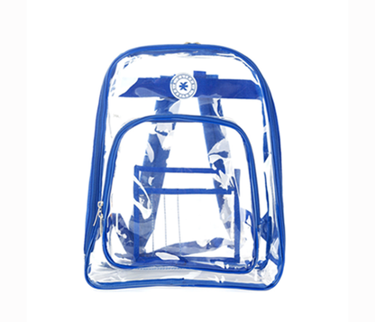 - 20 PACKS | $19.99 PER PACK ||    Wholesale Case Lot: 20pcs Clear Backpacks - Durable PVC, Quality See-Through Student Bookbag