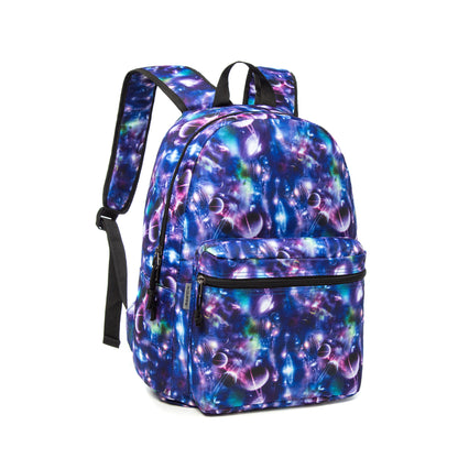 -  25/20 PACKS | $8.79 ~ $8.99 PER PACK ||    Wholesale Case Lot: 20pcs Classic Printed Backpack: Simple Patterns, Ideal for Travel, Laptop, and Tablet Storage