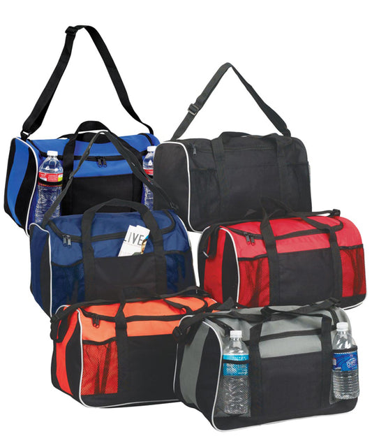 Case Lot: 25 pcs 17.5" Sport Duffel Bag  |||   25 PACKS | $7.59 PER PACK