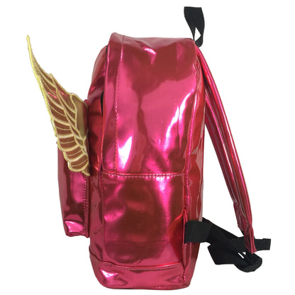 - 30 PACKS | $5.5 PER PACK ||    Wholesale Case Lot: 30 pc Adorable Kids' Backpack with Angel Wings: Synthetic Leather Daypack for Casual Travel