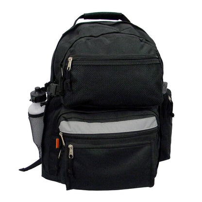 - 12 PACKS | $19.16 PER PACK ||   Case Lot: 12pcs 19" Spacious Backpack with Extra-Large Compartment, Reflective Straps, Five Front Pockets