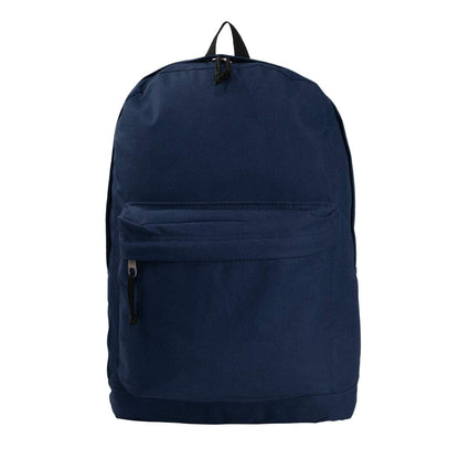 - 36 PCS | $5.55~$5.71 PER PACK ||  Case Lot:  36pc / 24pcs Simple and Classic 18" School Backpack - Basic Book Bag Design